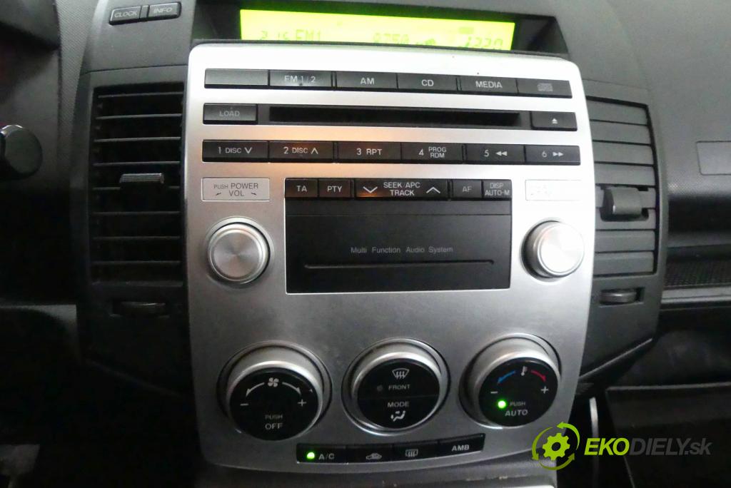 Mazda 5  2005-2010 2.0 16v 145 HP manual 107 kW 1999 cm3 5- Radio originál CC9366AR0