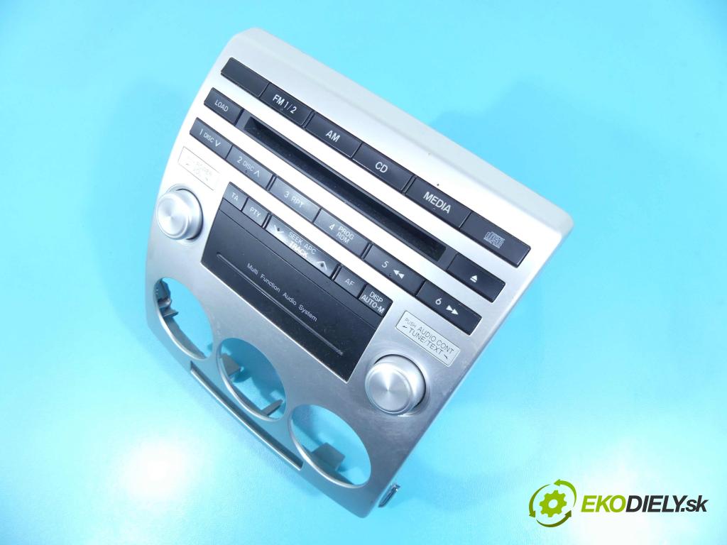 Mazda 5  2005-2010 2.0 16v 145 HP manual 107 kW 1999 cm3 5- Radio originál CC9366AR0