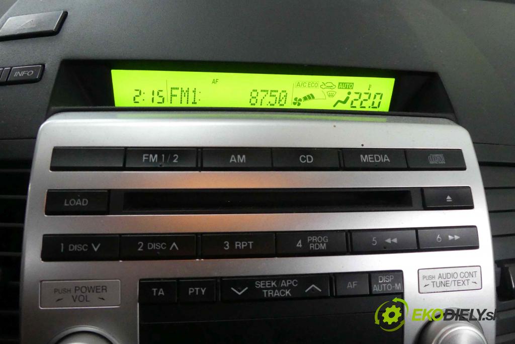 Mazda 5  2005-2010 2.0 16v 145 HP manual 107 kW 1999 cm3 5- Zobrazit: CC33A (Prístrojové dosky, displeje)