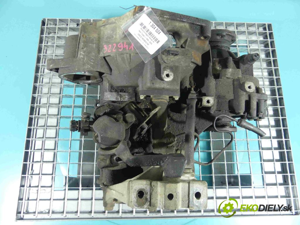 Seat Toledo II 1998-2004 1.9 tdi 110 HP manual 81 kW 1896 cm3 4- prevodovka stupeň,rýchlosť manual EUH