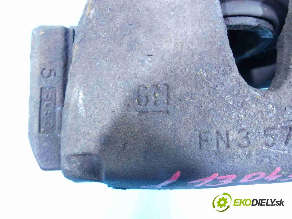 Opel Meriva A 2002-2010 1.6 16v 101 HP manual 74 kW 1598 cm3 5- brzdič predné pravý (Ostatné)