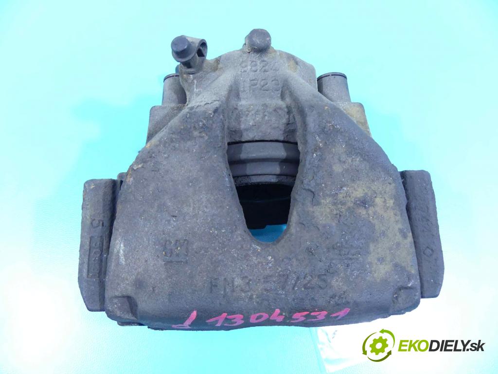Opel Meriva A 2002-2010 1.6 16v 101 HP manual 74 kW 1598 cm3 5- brzdič predné pravý (Ostatné)