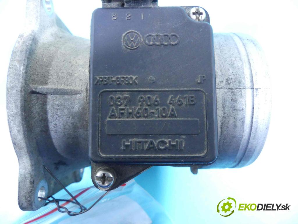 Audi A4 B5 1994-2001 1.8 20V 125 HP manual 92 kW 1781 cm3 4- průtokoměr: 037906461B (Váhy vzduchu)