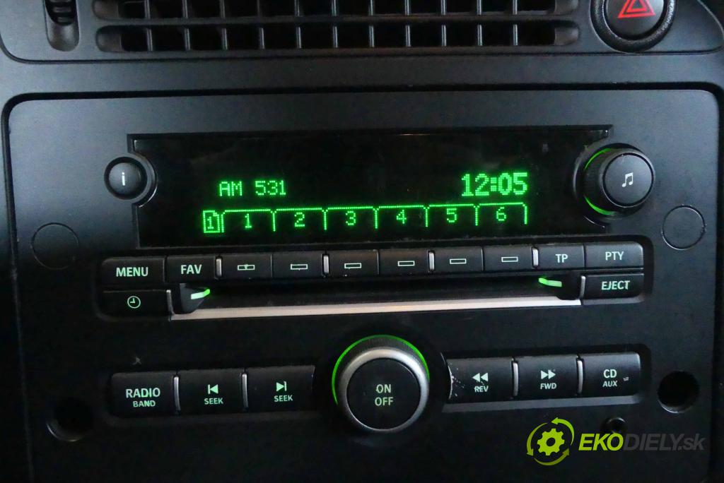 Saab 9-5 2.0 T 150 HP automatic 110 kW 1985 cm3 5- Radio originál 12771699
