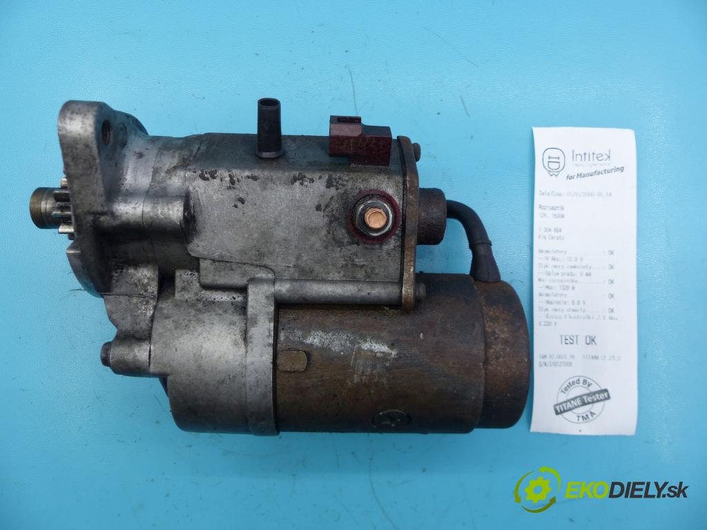 Kia Cerato 2004-2008 2.0 crdi 113 HP manual 83 kW 1991 cm3 5- štartér 36100-27000 (Štartéry)