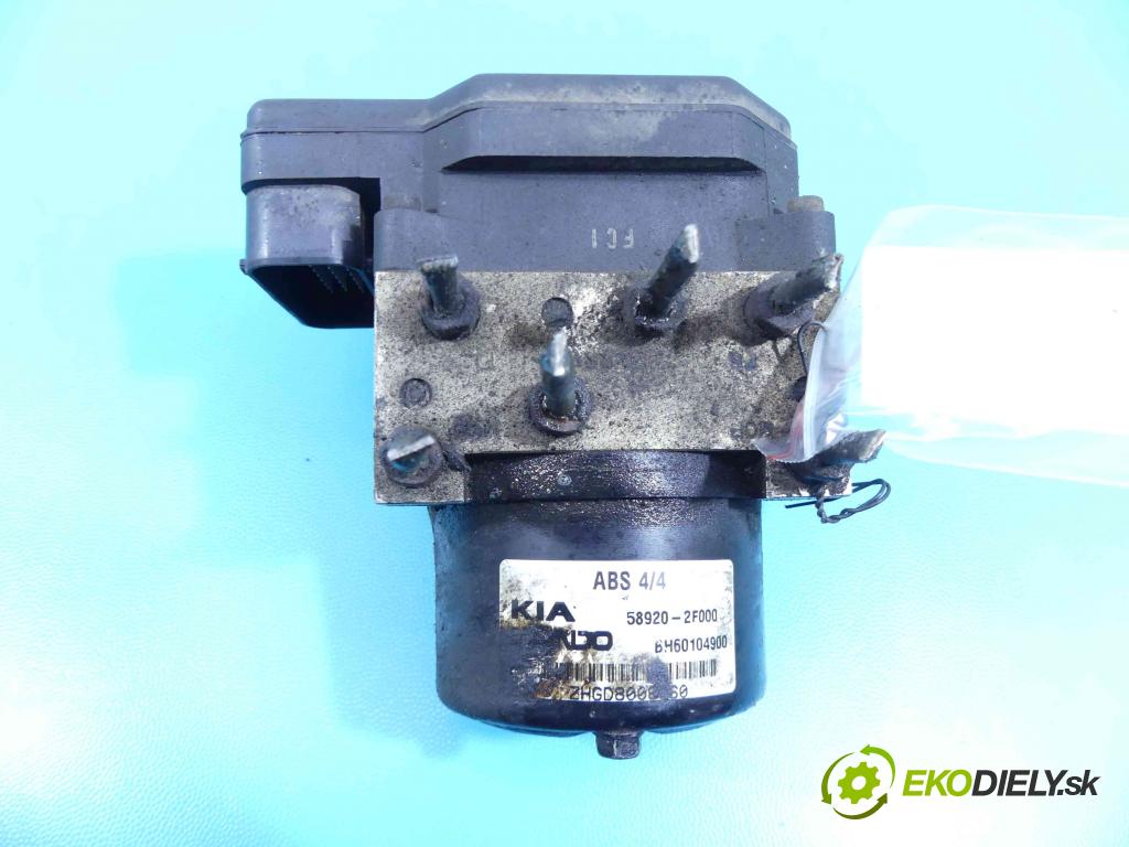 Kia Cerato 2004-2008 2.0 crdi 113 HP manual 83 kW 1991 cm3 5- čerpadlo abs 58920-2F000 (Pumpy ABS)