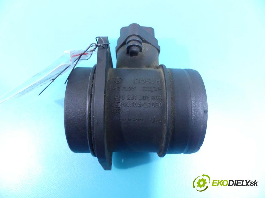 Kia Cerato 2004-2008 2.0 crdi 113 HP manual 83 kW 1991 cm3 5- průtokoměr: 0281002669 (Váhy vzduchu)