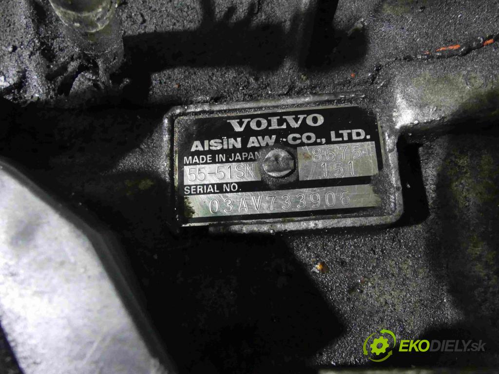 Volvo XC90 I 2002-2014 2.4 D5 163 HP automatic 120 kW 2401 cm3 5- prevodovka stupeň,rýchlosť automat 55-51SN