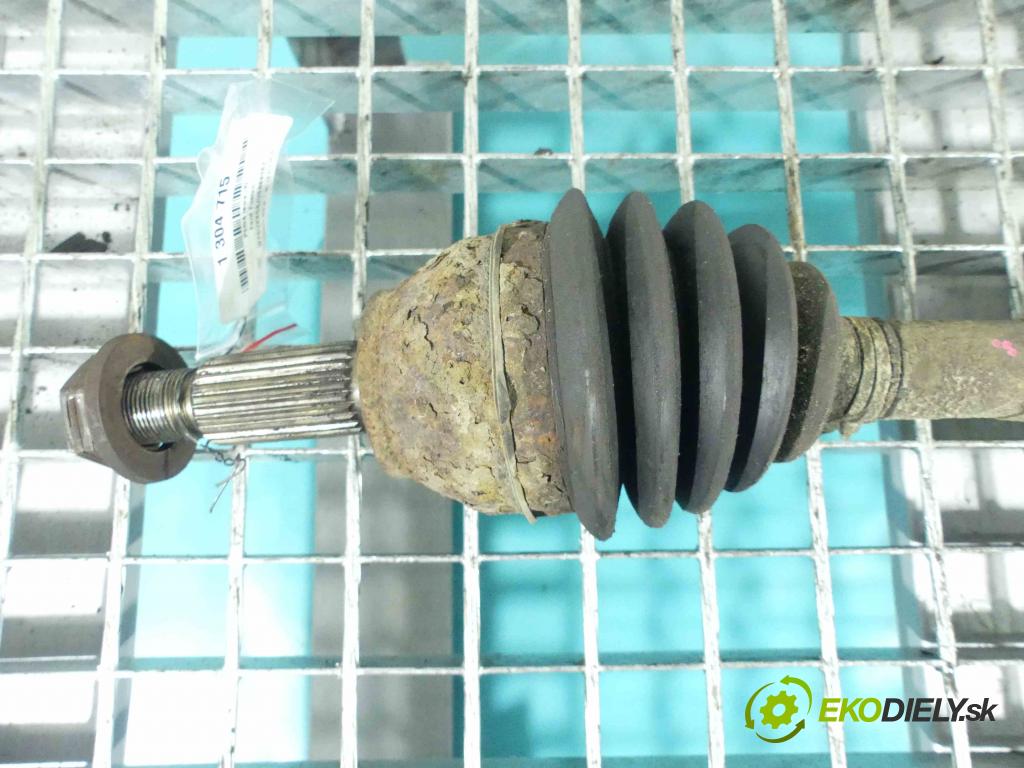 Ford Fusion 1.4 16v 80 HP manual 59 kW 1388 cm3 5- poloos ľavé  (Poloosy)