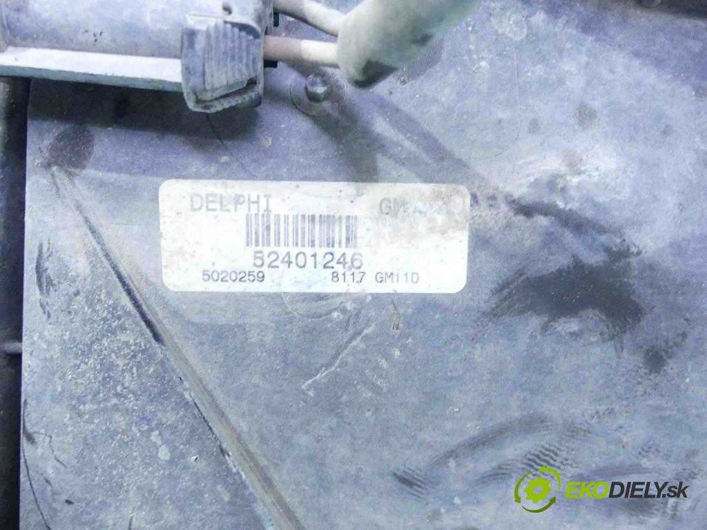 Opel Meriva A 2002-2010 1.7 dti 75 HP manual 55 kW 1686 cm3 5- Ventilátor chladiča 52401246