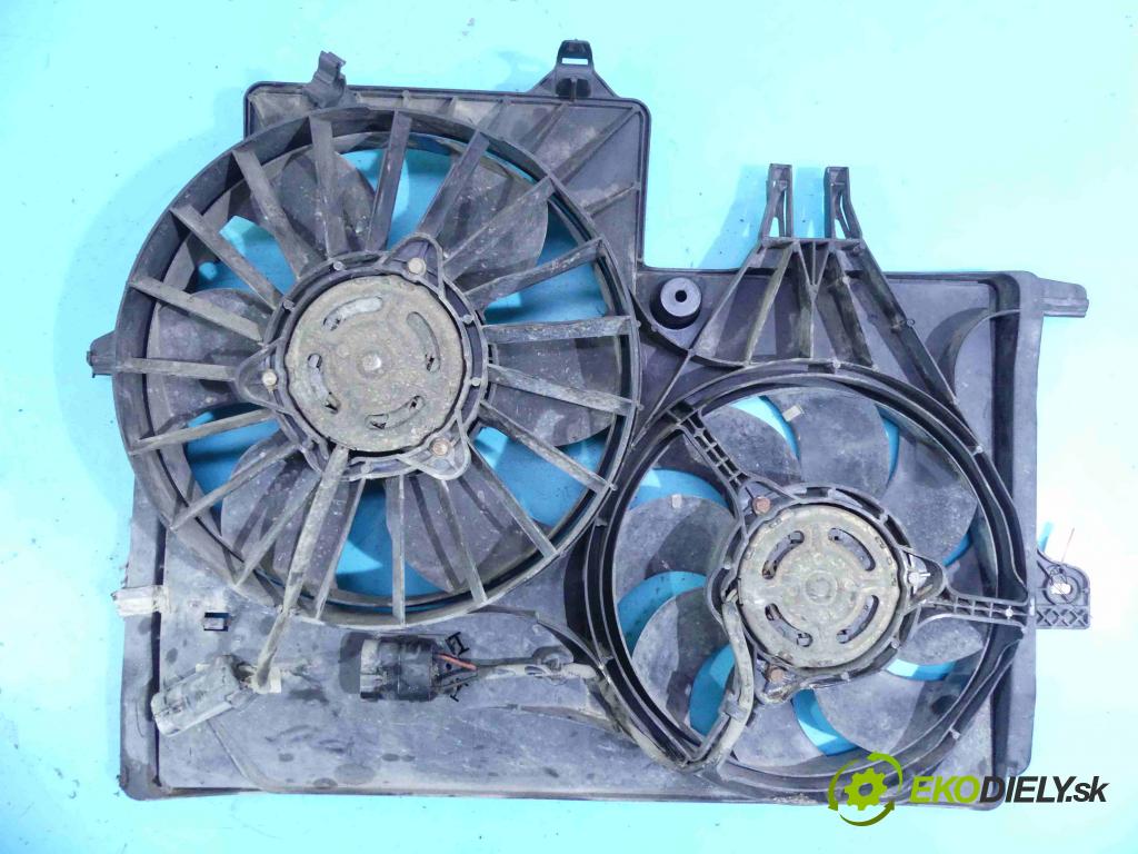 Opel Meriva A 2002-2010 1.7 dti 75 HP manual 55 kW 1686 cm3 5- Ventilátor chladiča 52401246