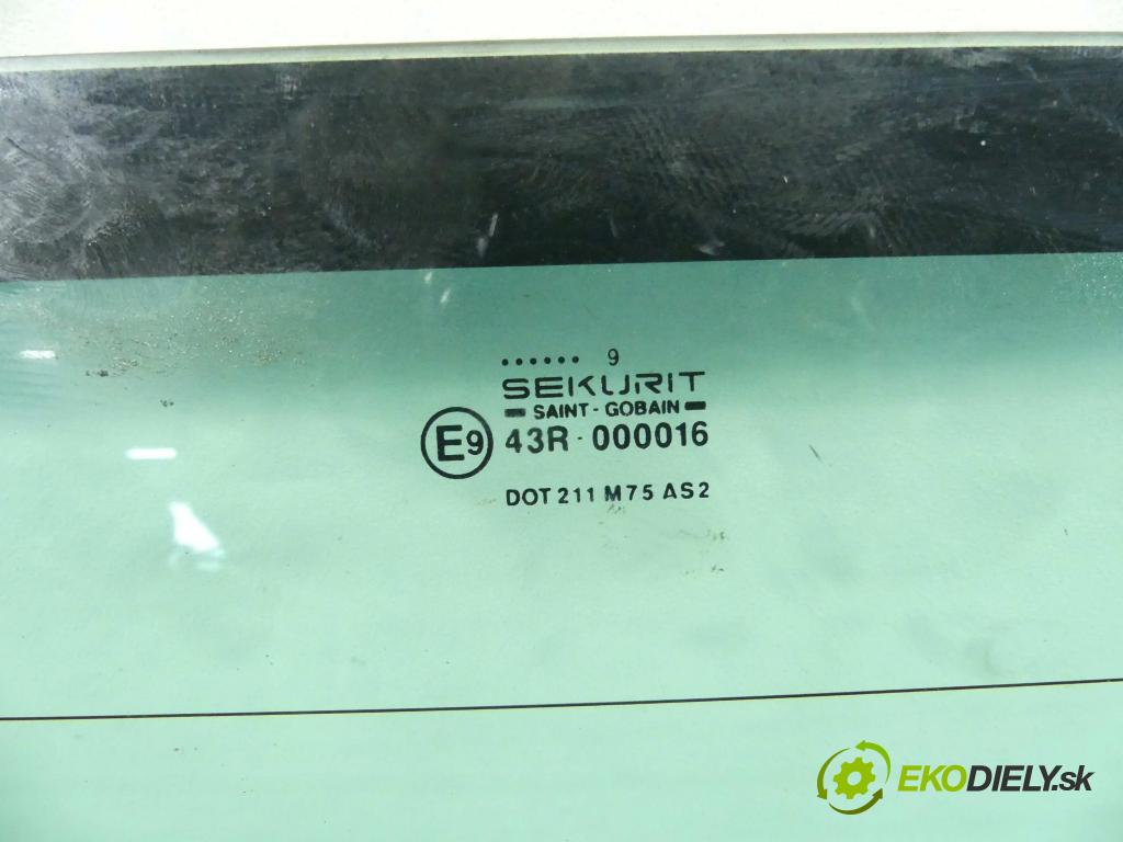 Peugeot Partner I 1996-2008 1.4 8v 75 hp manual 55 kW 1360 cm3 5- sklo zadní  (Okna zadní)