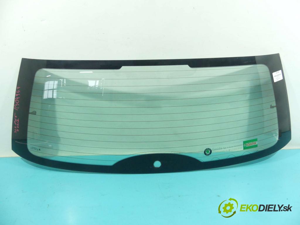 Skoda Fabia II 2007-2014 1.4 16v 86 hp manual 63 kW 1390 cm3 5- sklo zadní  (Okna zadní)