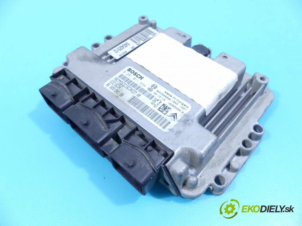 Peugeot 307 1.6 hdi 109 HP manual 80 kW 1560 cm3 5- Jednotka riadiaca 0281011634