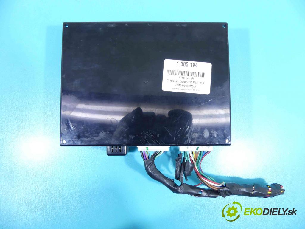 Toyota Land Cruiser J120 2002-2010 3.0 D4D 163 HP automatic 120 kW 2982 cm3 5- Zesilovač: 86280-60290 (Zosilňovače)