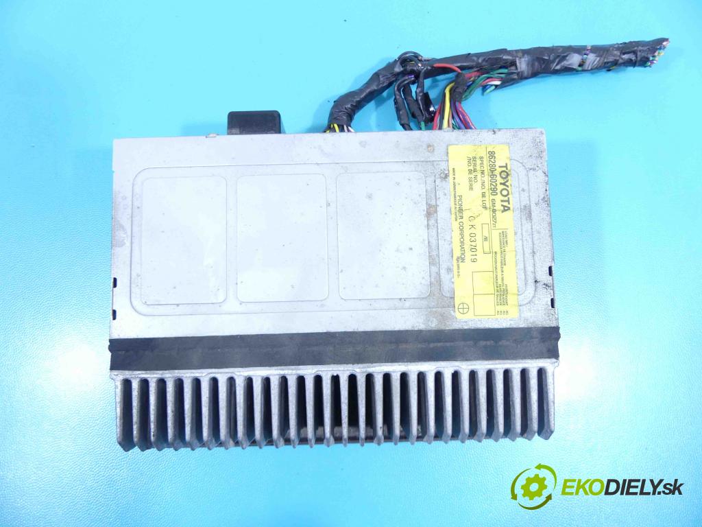 Toyota Land Cruiser J120 2002-2010 3.0 D4D 163 HP automatic 120 kW 2982 cm3 5- Zesilovač: 86280-60290 (Zosilňovače)