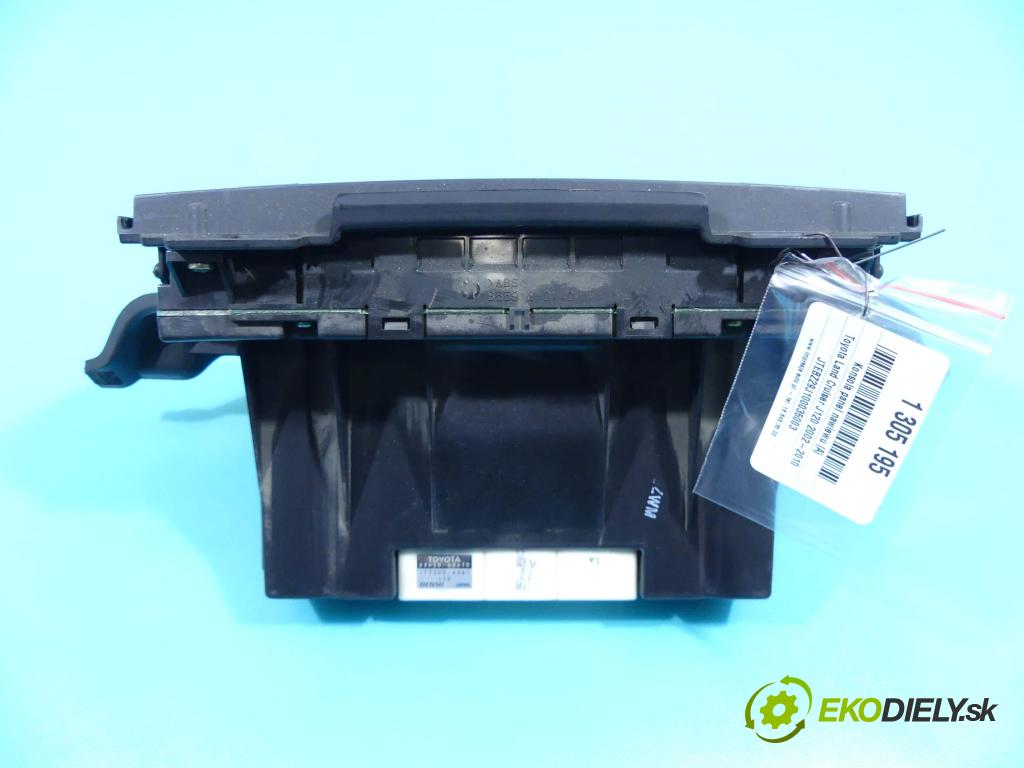 Toyota Land Cruiser J120 2002-2010 3.0 D4D 163 HP automatic 120 kW 2982 cm3 5- panel kúrenia 55900-60640