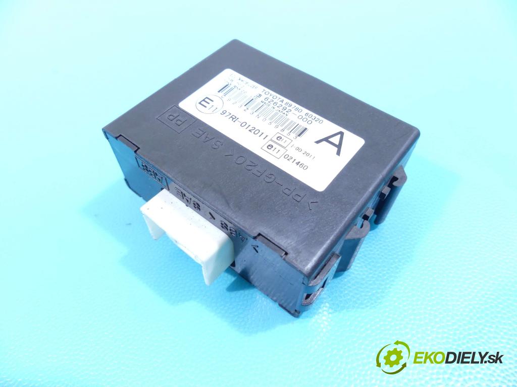 Toyota Land Cruiser J120 2002-2010 3.0 D4D 163 HP automatic 120 kW 2982 cm3 5- modul riadiaca jednotka 89780-603320 (Ostatné)