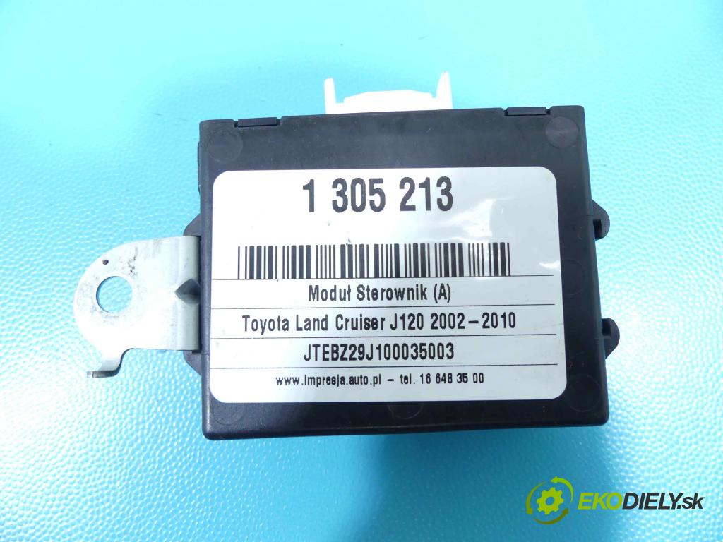 Toyota Land Cruiser J120 2002-2010 3.0 D4D 163 HP automatic 120 kW 2982 cm3 5- modul riadiaca jednotka 89780-603320 (Ostatné)