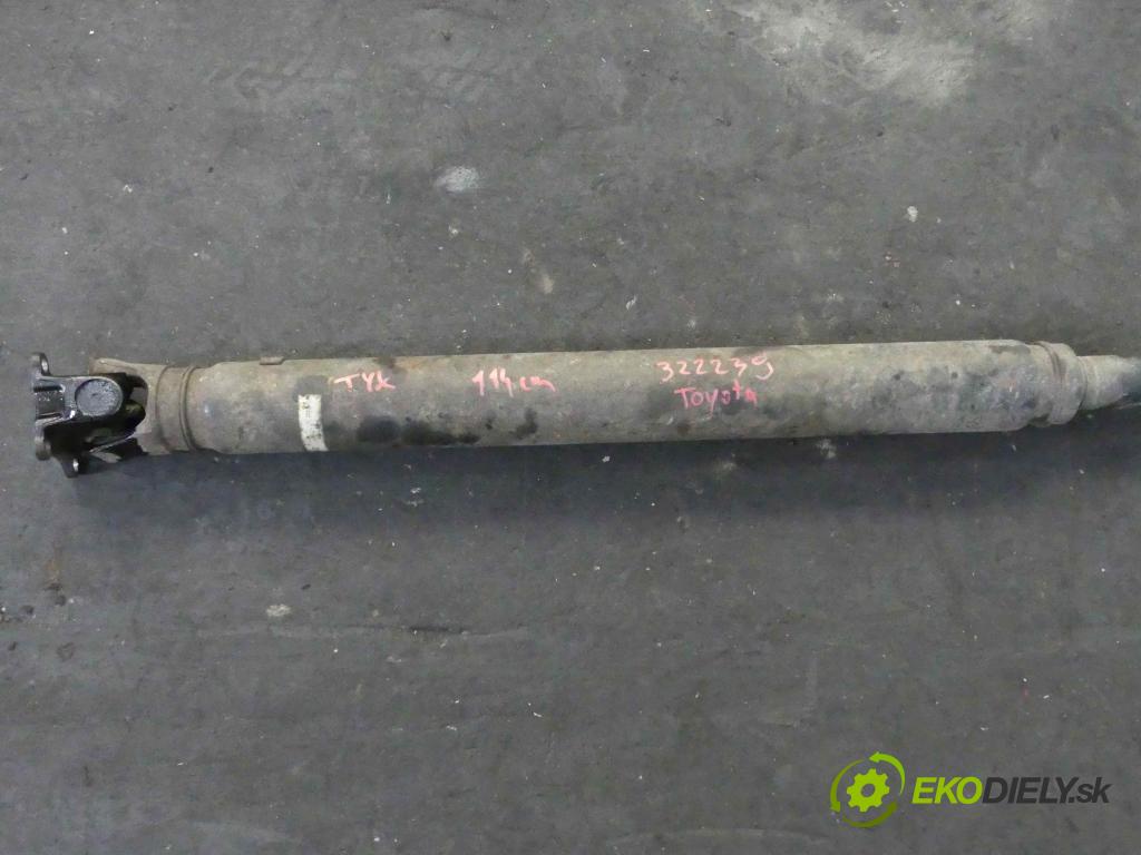 Toyota Land Cruiser J120 2002-2010 3.0 D4D 163 HP automatic 120 kW 2982 cm3 5- Hřídel:  (Kardaňové hriadele)