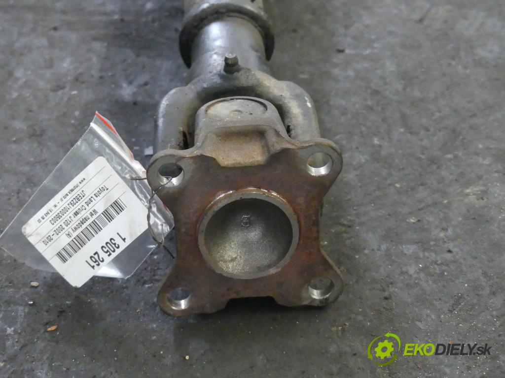 Toyota Land Cruiser J120 2002-2010 3.0 D4D 163 HP automatic 120 kW 2982 cm3 5- Hřídel:  (Kardaňové hriadele)