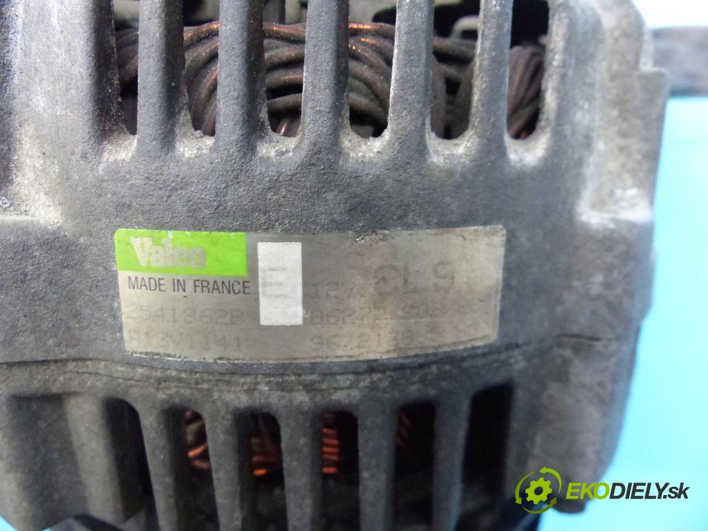 Peugeot 106 1.0 45KM manual 33 kW 954 cm3 5- Alternator 96721306580 (Alternátory)