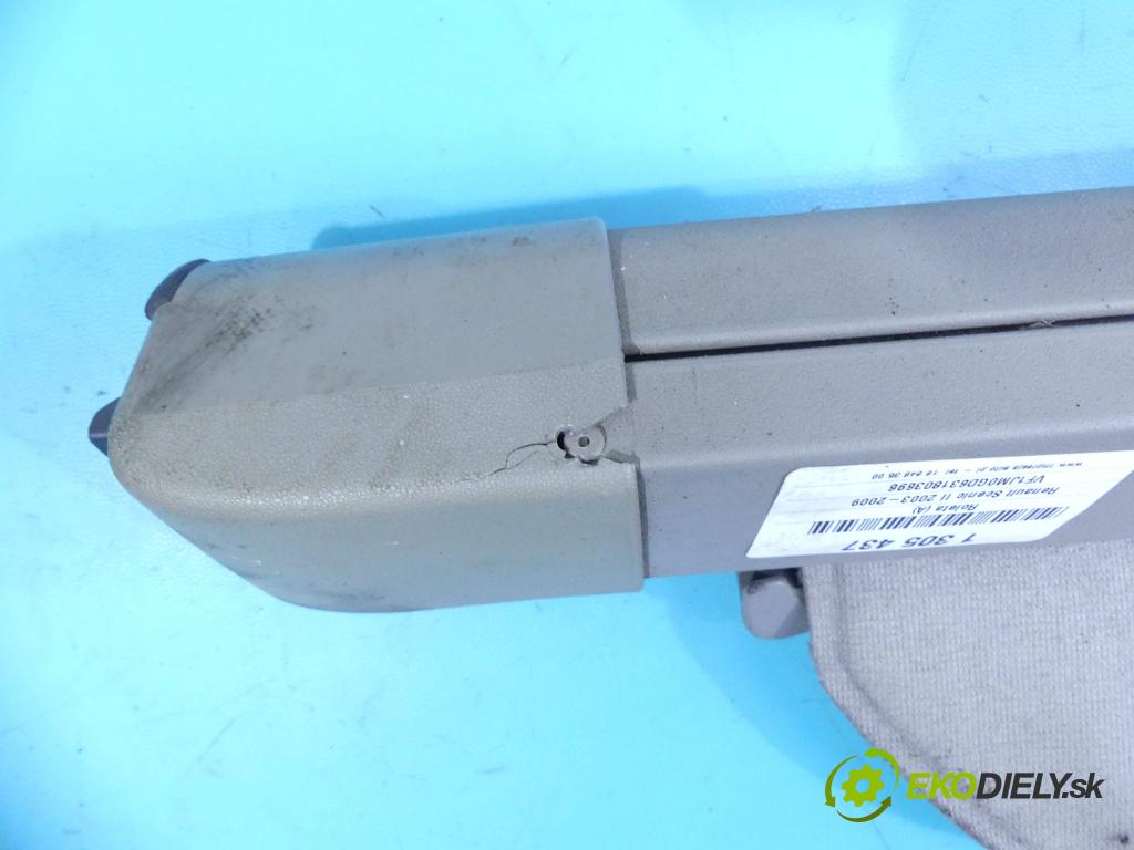 Renault Scenic II 2003-2009 1.9 dci 120 HP manual 88 kW 1870 cm3 5- roleta 8200278677 (Rolety kufra)