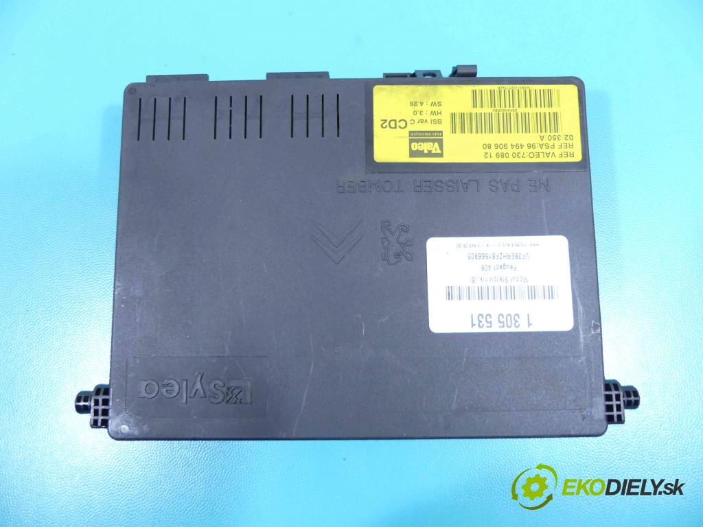 Peugeot 406 2.0 hdi 109 HP manual 80 kW 1997 cm3 5- modul riadiaca jednotka 9649490680 (Ostatné)