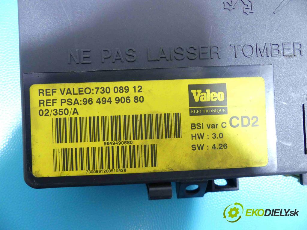 Peugeot 406 2.0 hdi 109 HP manual 80 kW 1997 cm3 5- modul riadiaca jednotka 9649490680 (Ostatné)