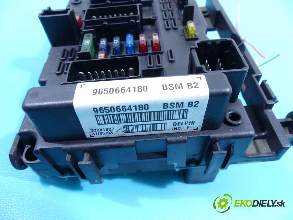 Peugeot 307 2.0 hdi 107 HP manual 79 kW 1997 cm3 5- modul riadiaca jednotka 9650664180 (Ostatné)