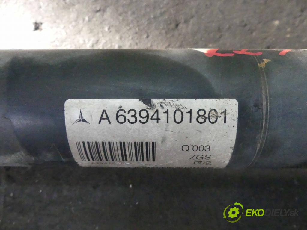 Mercedes Vito W639 2003-2014 2,2.0 cdi 150 HP manual 110 kW 2148 cm3 5- Hřídel: A6394101801 (Kardaňové hriadele)