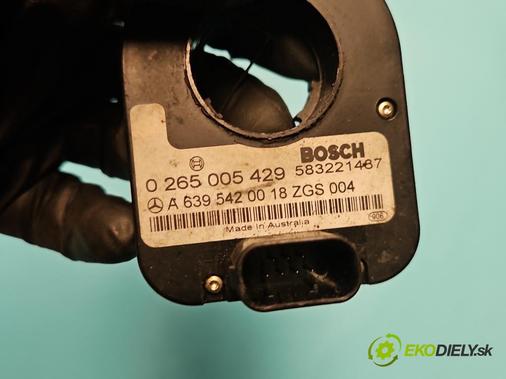 Mercedes Vito W639 2003-2014 2,2.0 cdi 150 HP manual 110 kW 2148 cm3 5- snímač uhla otočenie: 0265005429
