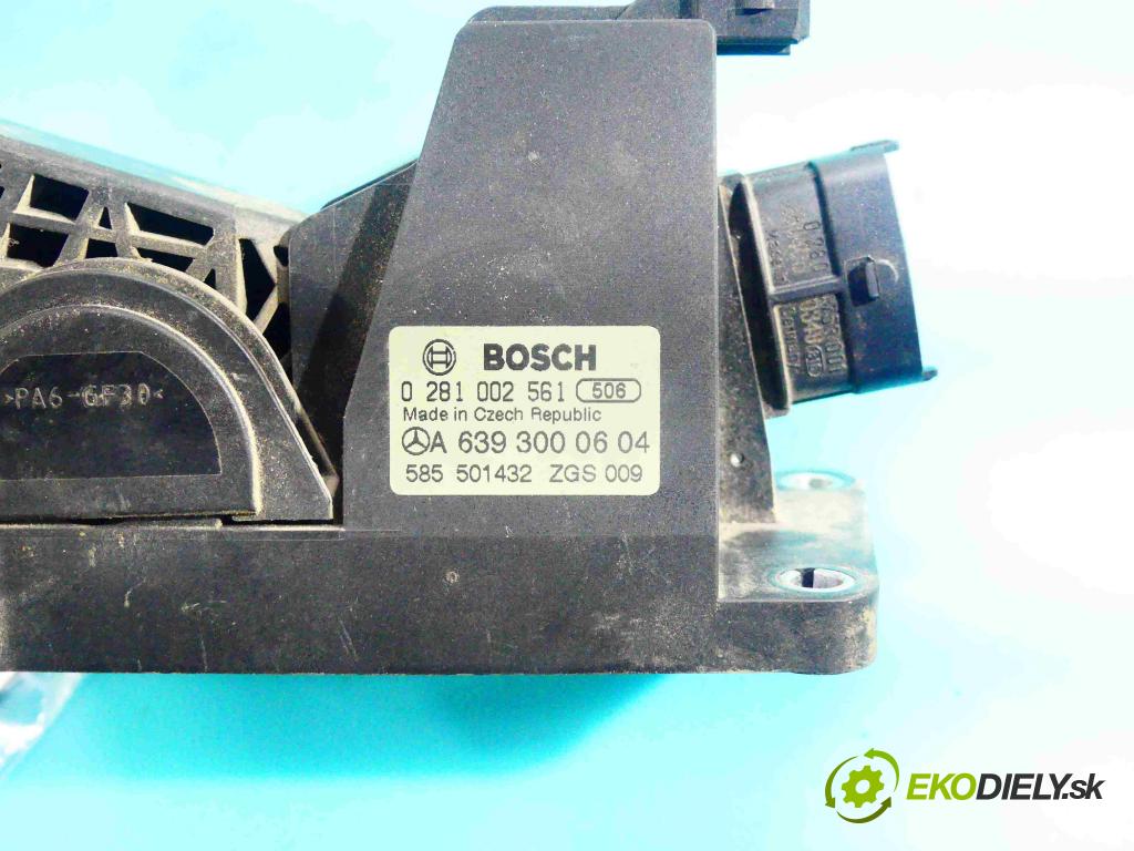 Mercedes Vito W639 2003-2014 2,2.0 cdi 150 HP manual 110 kW 2148 cm3 5- pedále 0281002561 (Pedále)