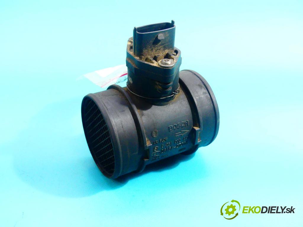 Hyundai Santa Fe 2000-2006 2.0 crdi 112KM manual 82,5 kW 1991 cm3 5- průtokoměr: 0281002442 (Váhy vzduchu)