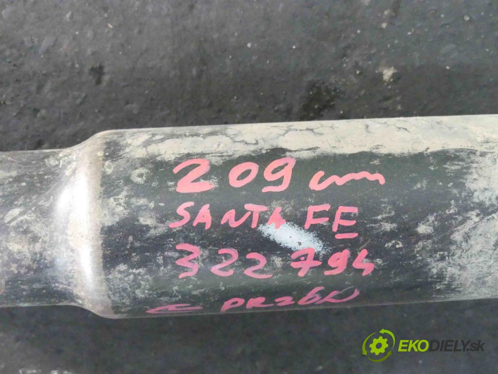 Hyundai Santa Fe 2000-2006 2.0 crdi 112KM manual 82,5 kW 1991 cm3 5- Hřídel:  (Kardaňové hriadele)