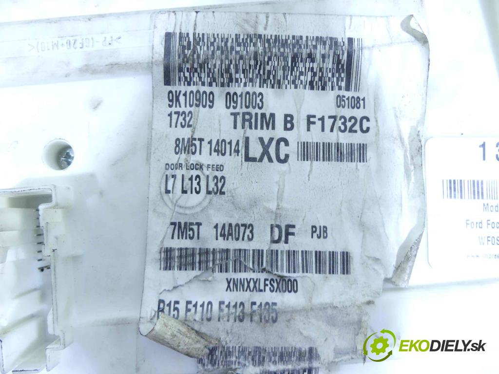 Ford Focus Mk2 2004-2011 1.6 tdci 90 HP manual 66 kW 1560 cm3 5- modul riadiaca jednotka 9K10909091003 (Ostatné)