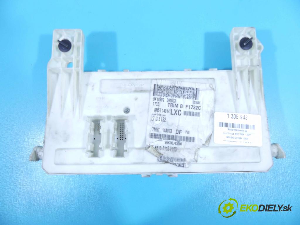 Ford Focus Mk2 2004-2011 1.6 tdci 90 HP manual 66 kW 1560 cm3 5- modul riadiaca jednotka 9K10909091003 (Ostatné)