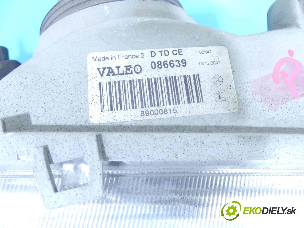 Suzuki Swift Mk5 1989-2004 1.0 53KM manual 39 kW 993 cm3 5- Reflektor: pravý  (Pravé)