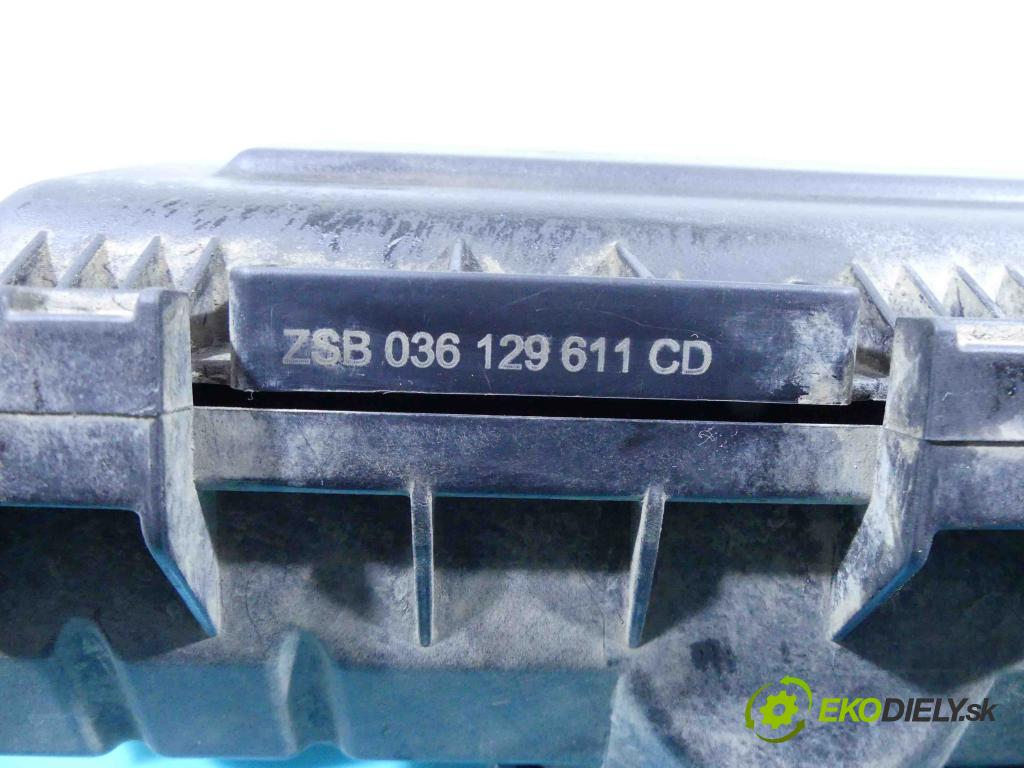 Skoda Fabia II 2007-2014 1.4 16v 86 HP manual 63 kW 1390 cm3 5- obal filtra vzduchu 036129611CD (Obaly filtrov vzduchu)