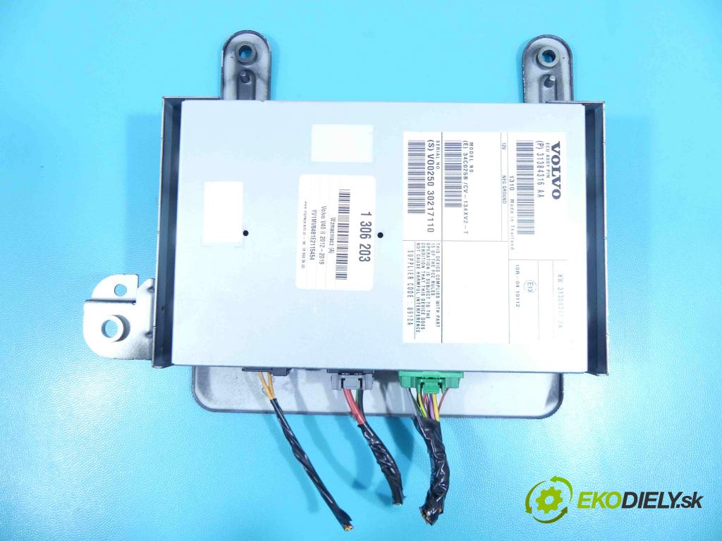 Volvo V40 II 2012-2019 1.6 D2 114 HP manual 84 kW 1560 cm3 5- Zesilovač: 31384316AA (Zosilňovače)