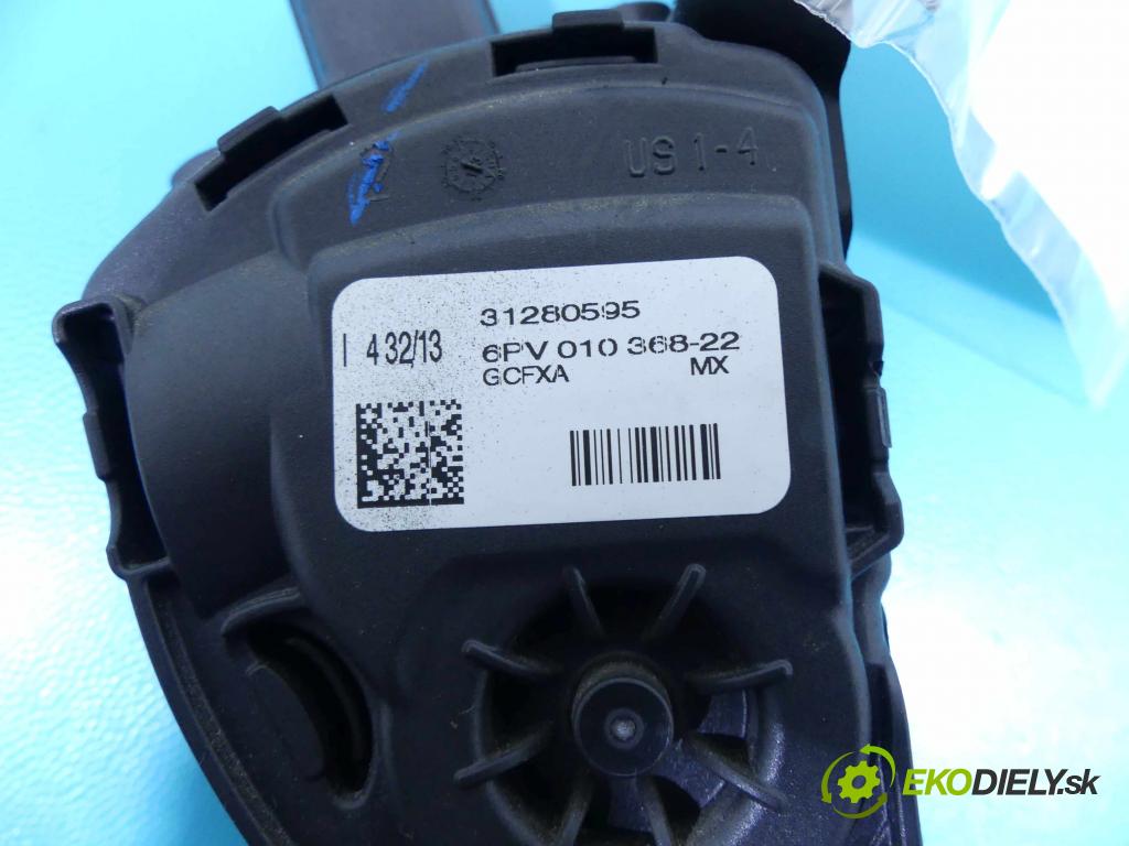 Volvo V40 II 2012-2019 1.6 D2 114 HP manual 84 kW 1560 cm3 5- pedále 31280595 (Pedále)