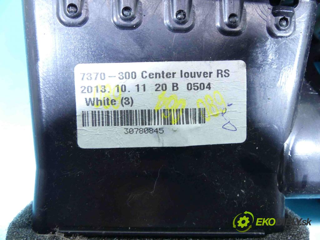 Volvo V40 II 2012-2019 1.6 D2 114 HP manual 84 kW 1560 cm3 5- Mřížka: kúrenia stredová 13245678 (Mriežky kúrenia (fukáre))