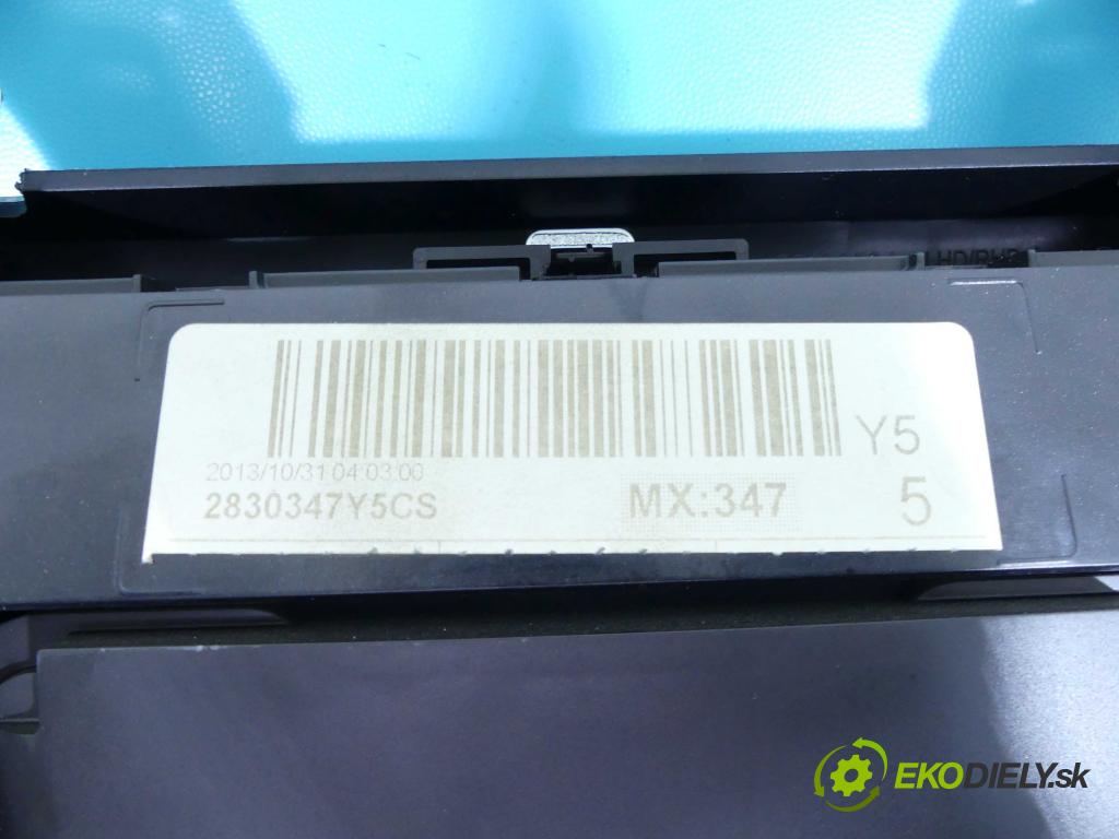 Volvo V40 II 2012-2019 1.6 D2 114 HP manual 84 kW 1560 cm3 5- panel kúrenia 31288104