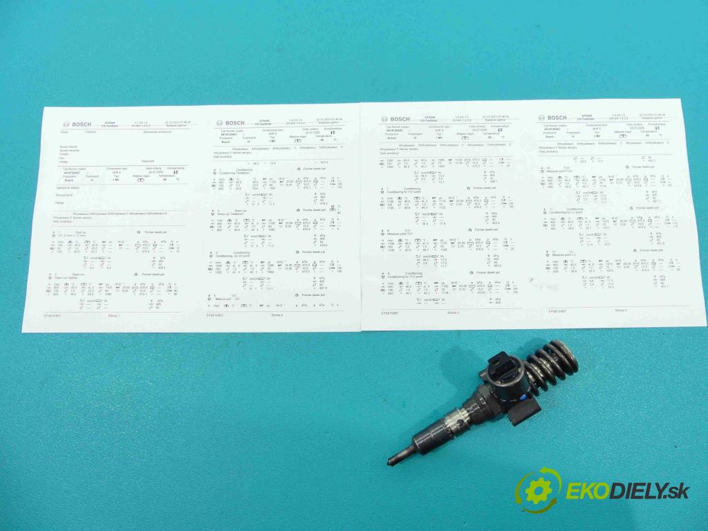 Vw Touran I 2003-2015 2.0 tdi 140 HP manual 103 kW 1968 cm3 5- vstrekovacie čerpadlo 0414720403 (Vstrekovače)