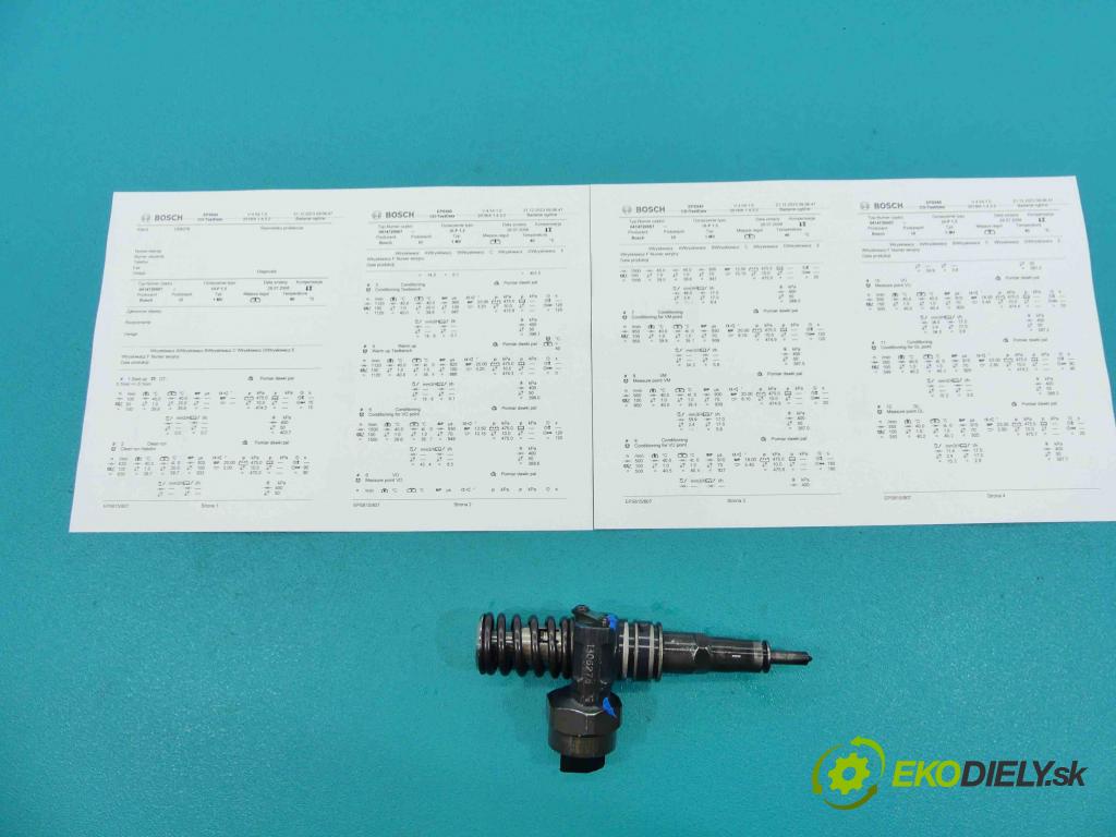 Vw Polo III 6N 1994-2001 1.4 tdi 75 HP manual 55 kW 1422 cm3 3- vstrekovacie čerpadlo 0414720007 (Vstrekovače)