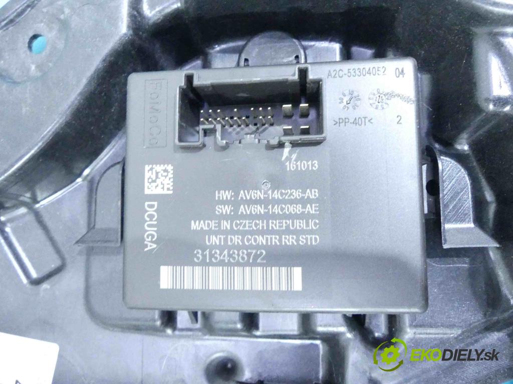 Volvo V40 II 2012-2019 1.6 D2 114 hp manual 84 kW 1560 cm3 5- mechanismus stahování zadní levý 31276217