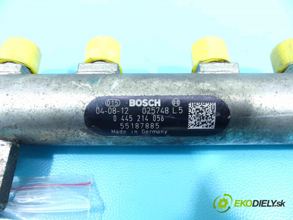 Opel Vectra C 2002-2008 1.9 cdti 120 HP manual 88 kW 1910 cm3 5- lišta vstrekovacia 0445214056 (Vstrekovacie lišty)