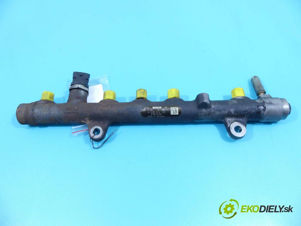 Renault Megane II 2003-2008 1.9 dci 131 HP manual 96 kW 1870 cm3 5- lišta vstrekovacia 0445214116 (Vstrekovacie lišty)