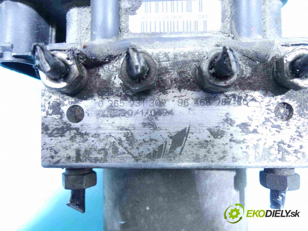 Peugeot 307 1.6 16v 109 HP manual 80 kW 1587 cm3 3- čerpadlo abs 9646828780 (Pumpy ABS)