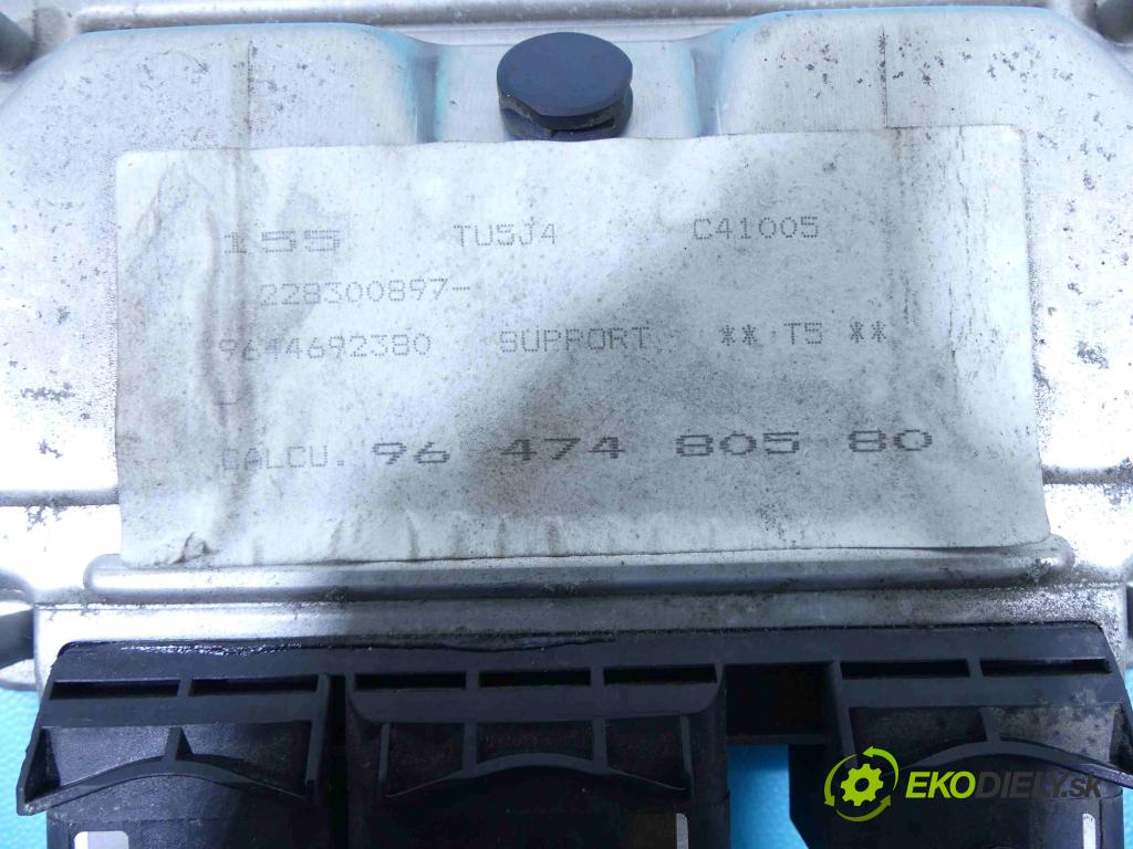 Peugeot 307 1.6 16v 109 HP manual 80 kW 1587 cm3 3- Jednotka riadiaca 0261206943